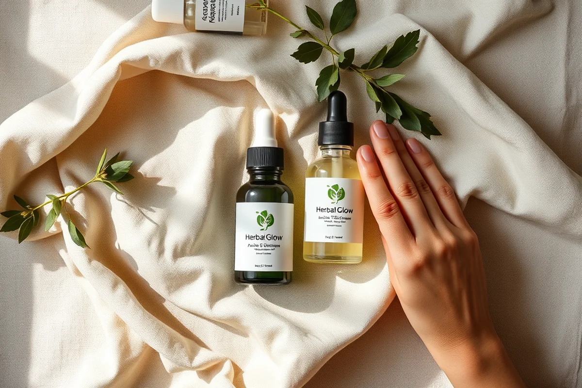 herbal glow anti acne serum — Herbal Glow Anti Acne Serum (the finished result)