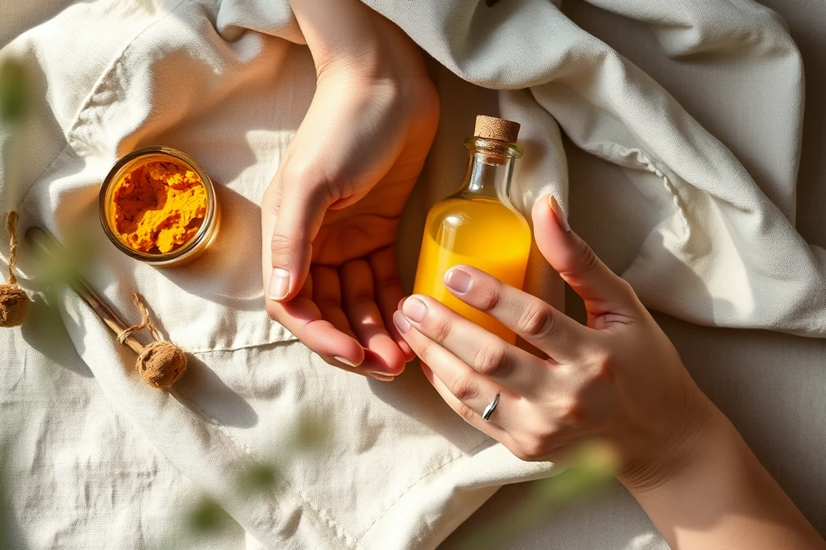 turmeric spot treatment diy — Turmeric Spot Treatment Diy (the finished result)