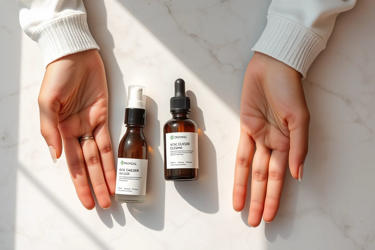 natural acne cleanser — Natural Acne Cleanser (the finished result)